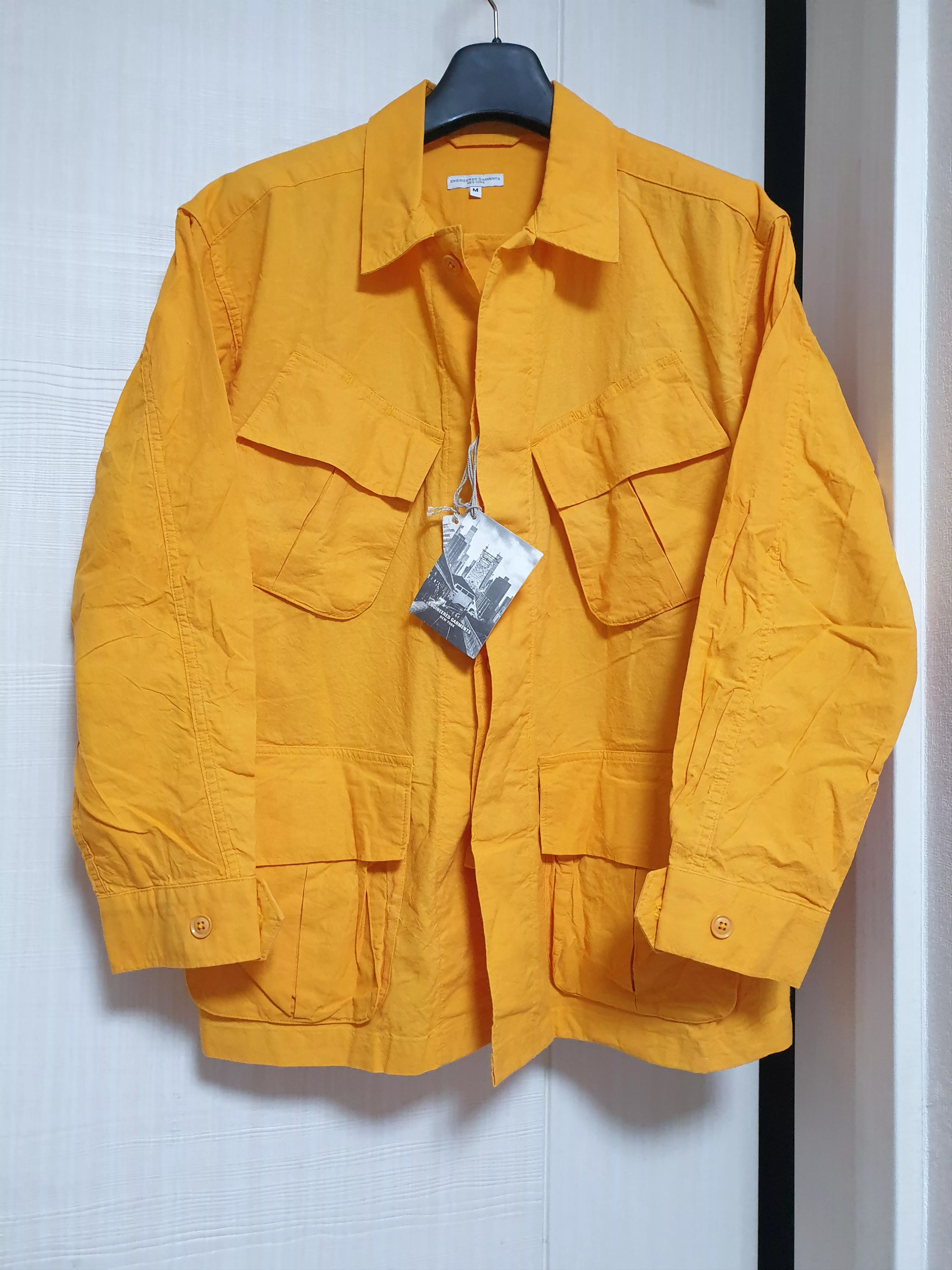 Engineered Garments Light Jackets Engineered Garments Jungle Fatigue Jacket Yellow