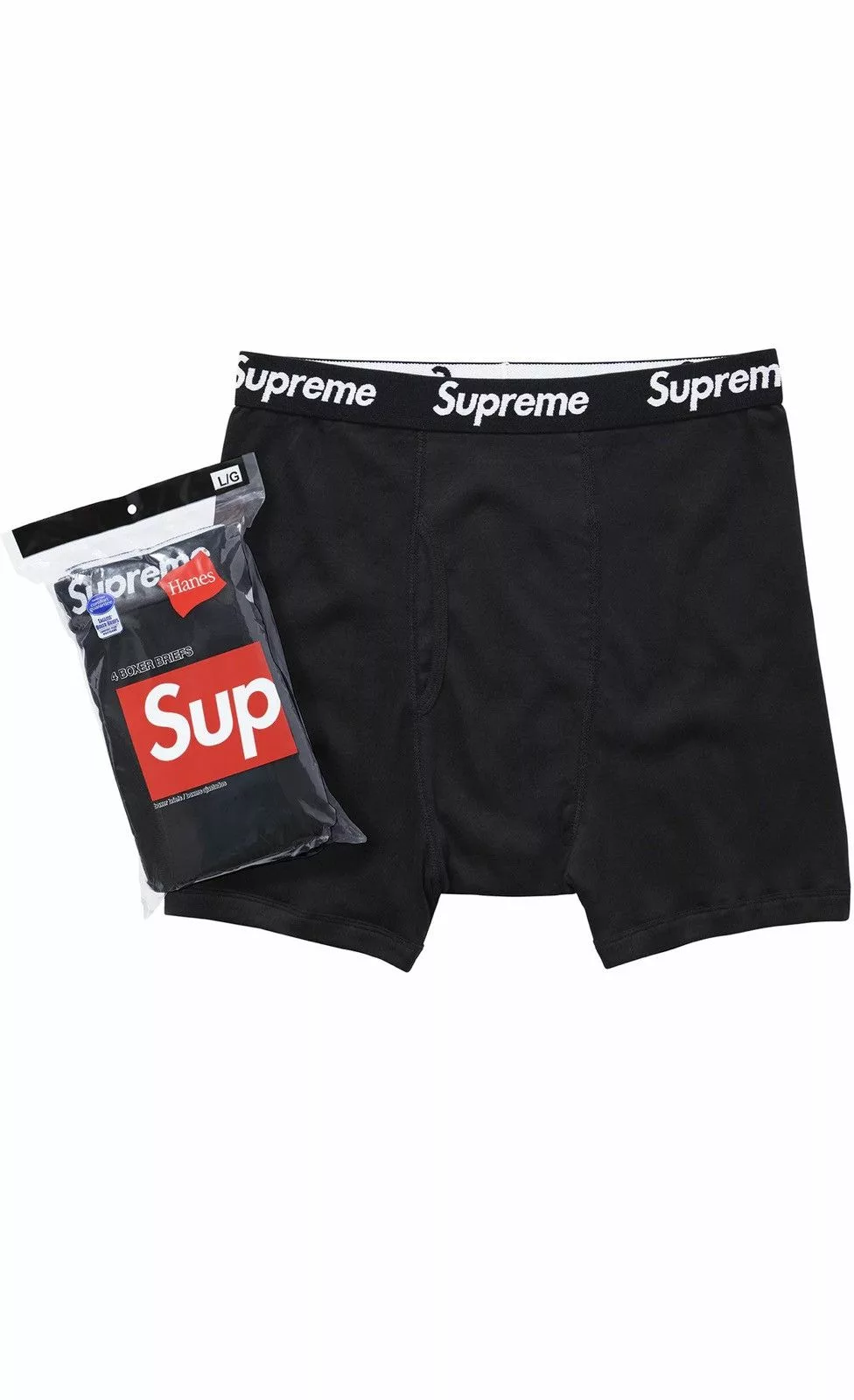 Supreme Socks Underwear 4-Pack Supreme Hanes Boxers - S Multi