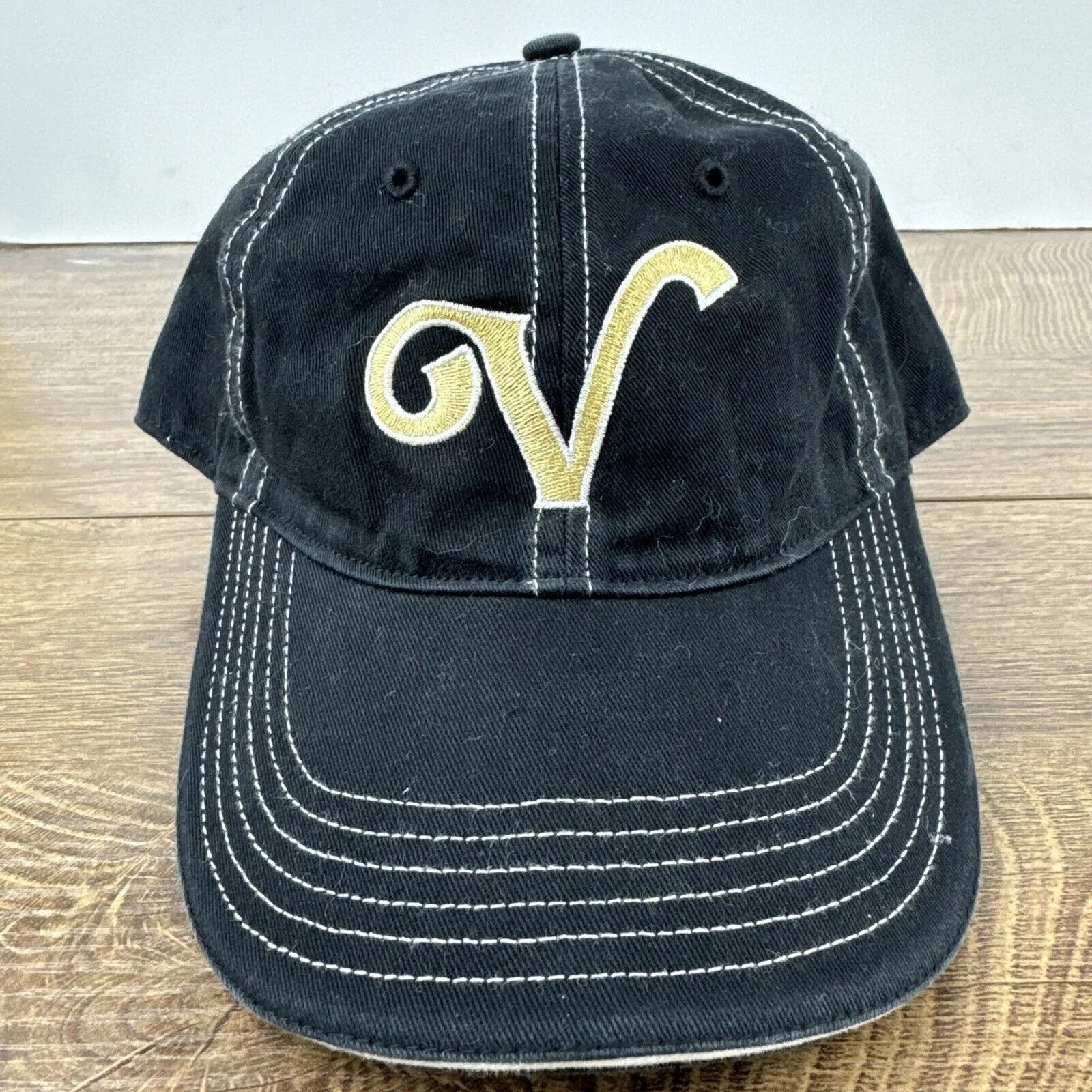 Other Hats Other Vanderbilt Commodores Black Hat Adjustable Adult Size Hat Ca