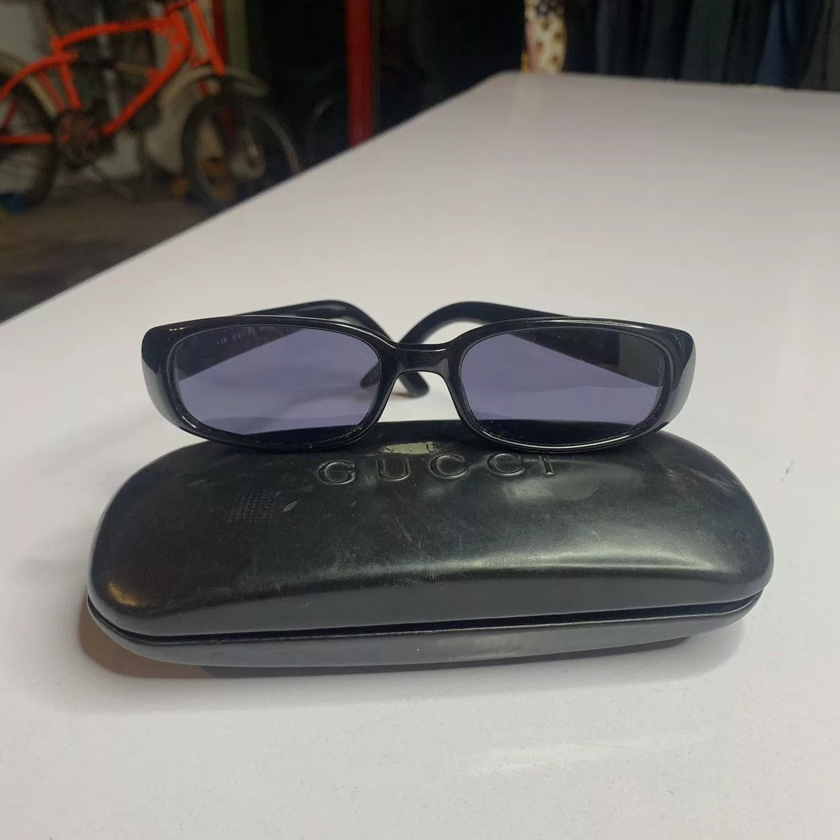 Vintage Gucci Sunglasses Black