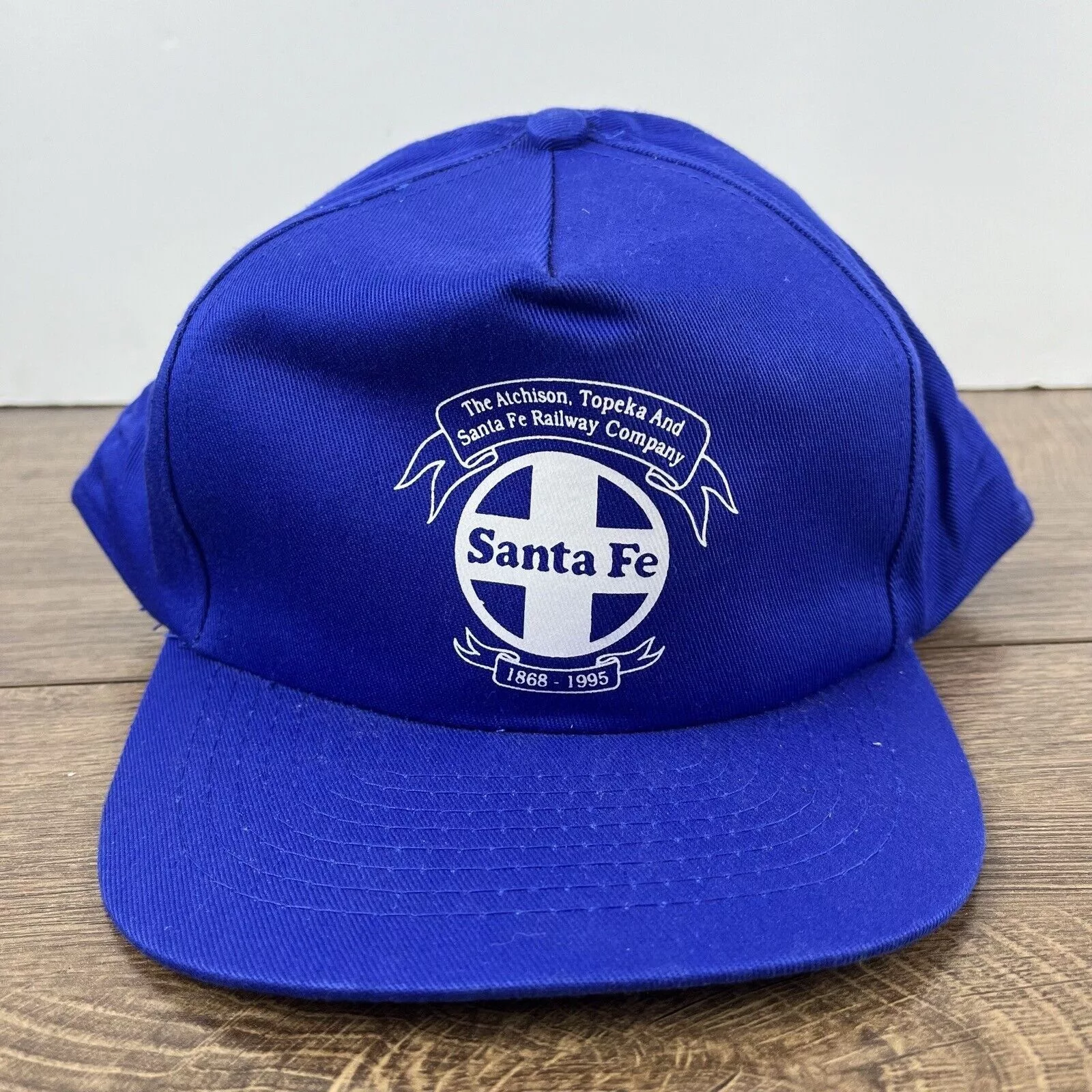 Other Hats Other Santa Fe Hat Blue Sante Fe Adjustable Hat Blue Adult Snapbac