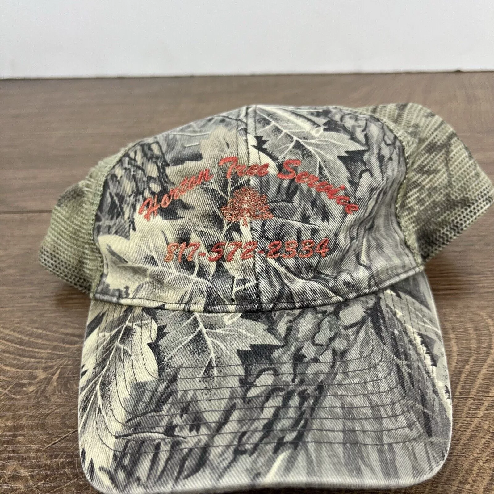 Other Hats Other Horton Tree Service Hat Adjustable Hat Camo Adjustable Hat G Green