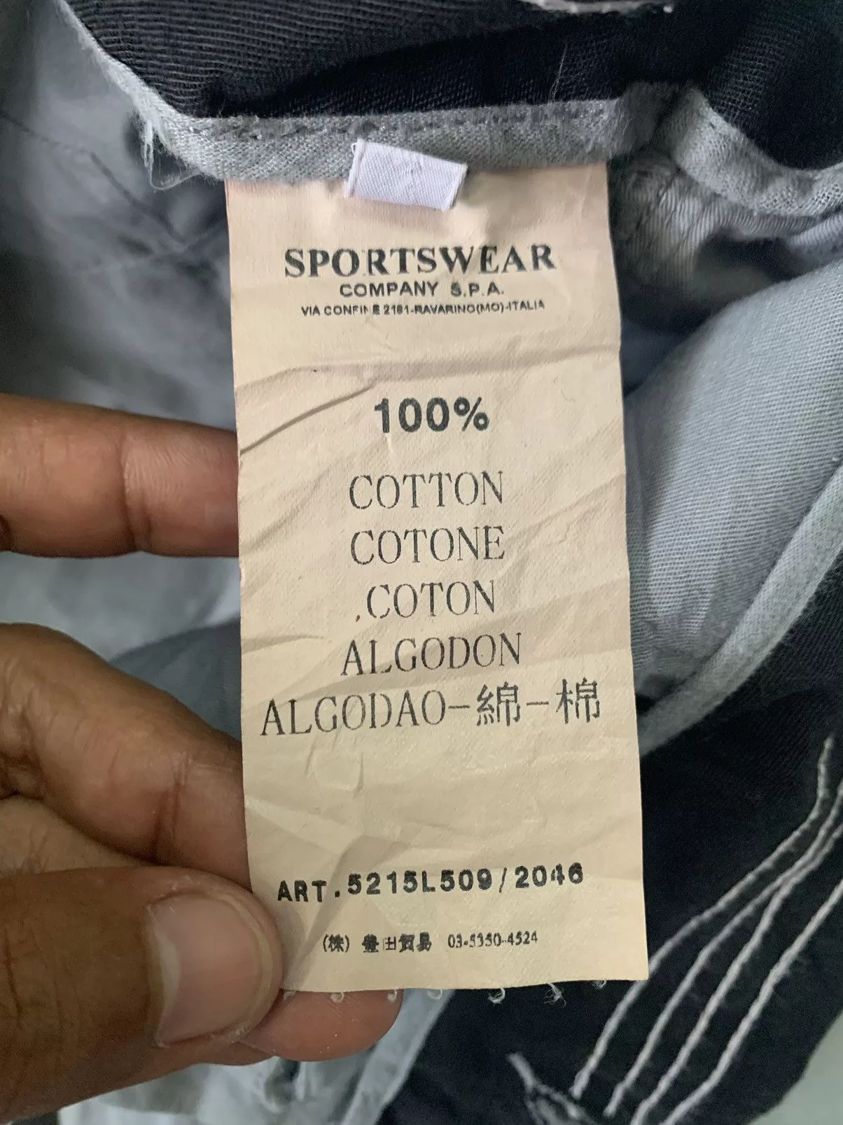 Stone Island Cropped Pants Like Multi