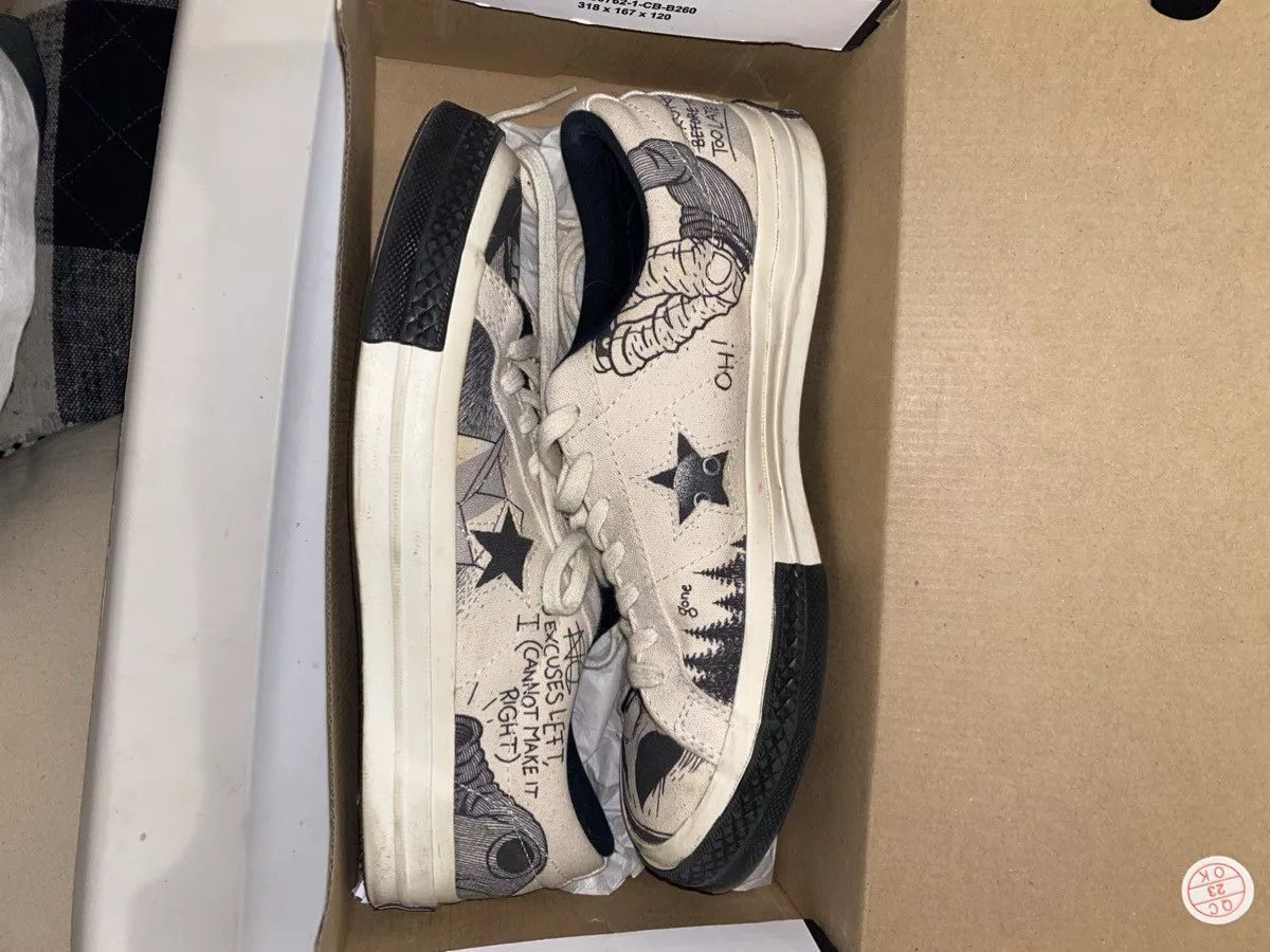 Converse Low Top Sneakers Converse × Tyler The Creator Tyler The Creator x Converse Artist Series “Øyvind Lauvdahl” Beige