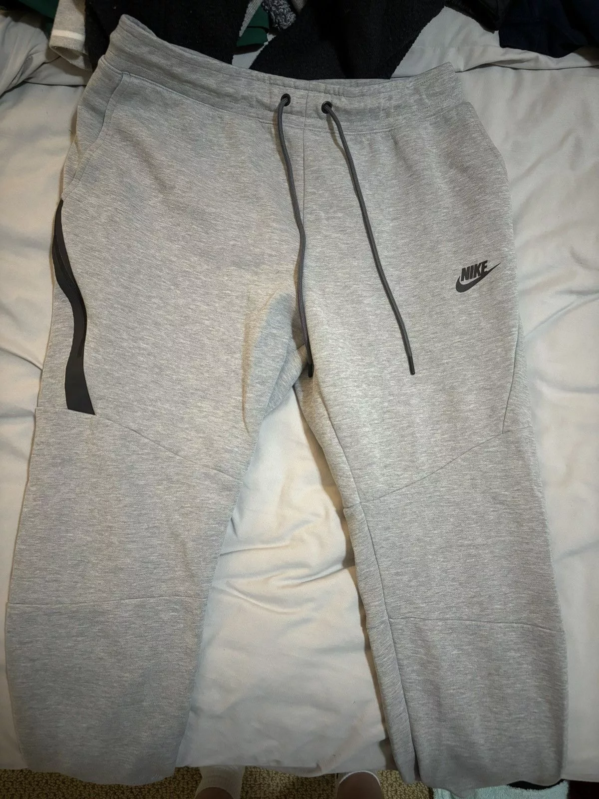 Nike Sweatpants Joggers Nike Tech Fleece Pants Gray