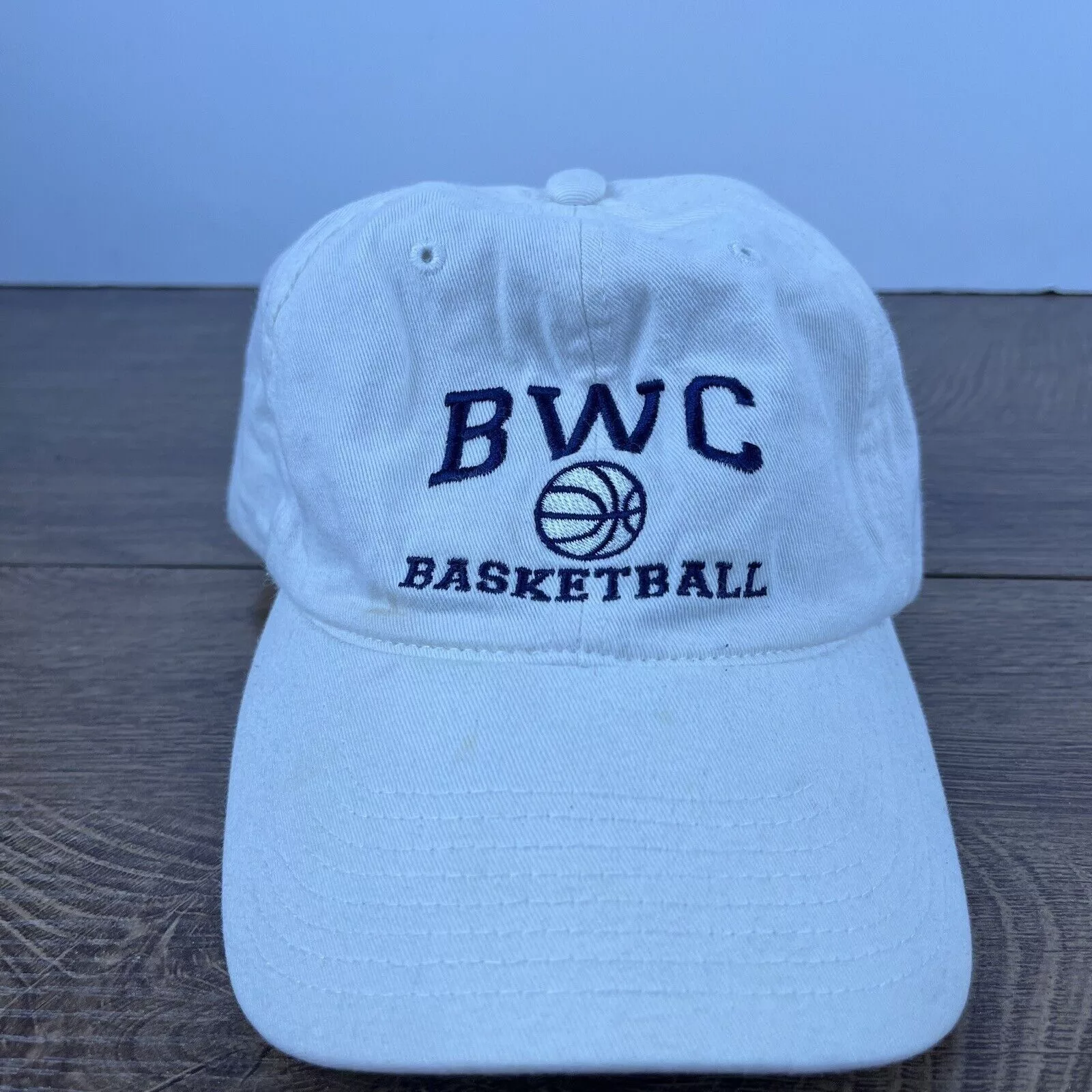 Other Hats Other BWC Basketball Hat Baldwin Wallace White Adjustable Hat Adul