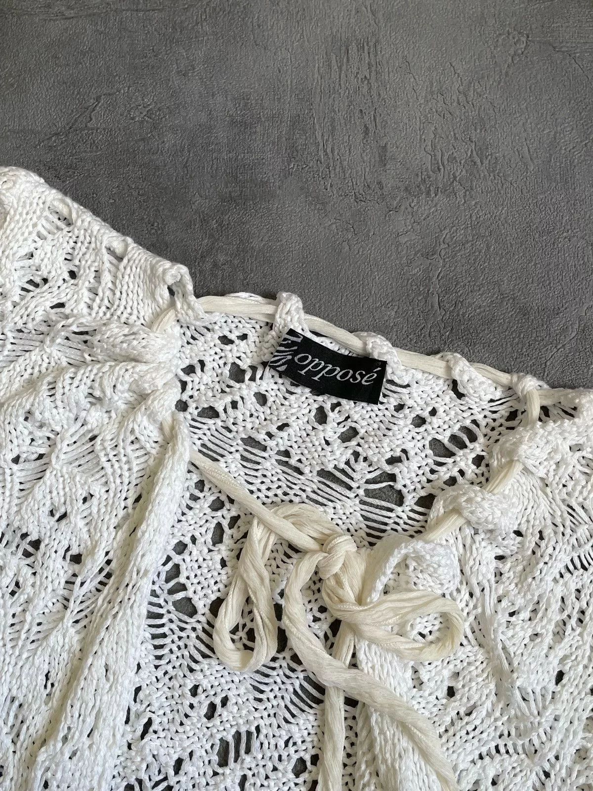 Designer Sweaters Designer Vintage Oppose Italian designs 80s White