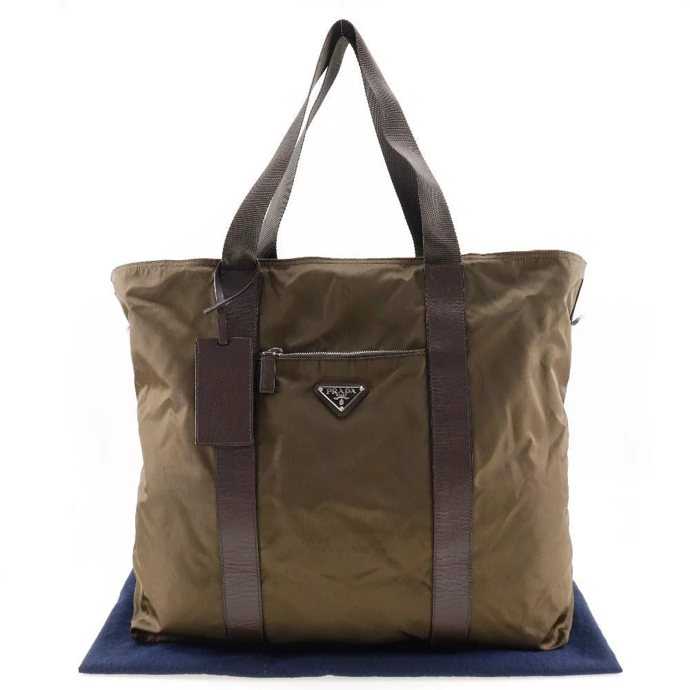 Prada Shoulder Bags Prada Tessuto shoulder Beige