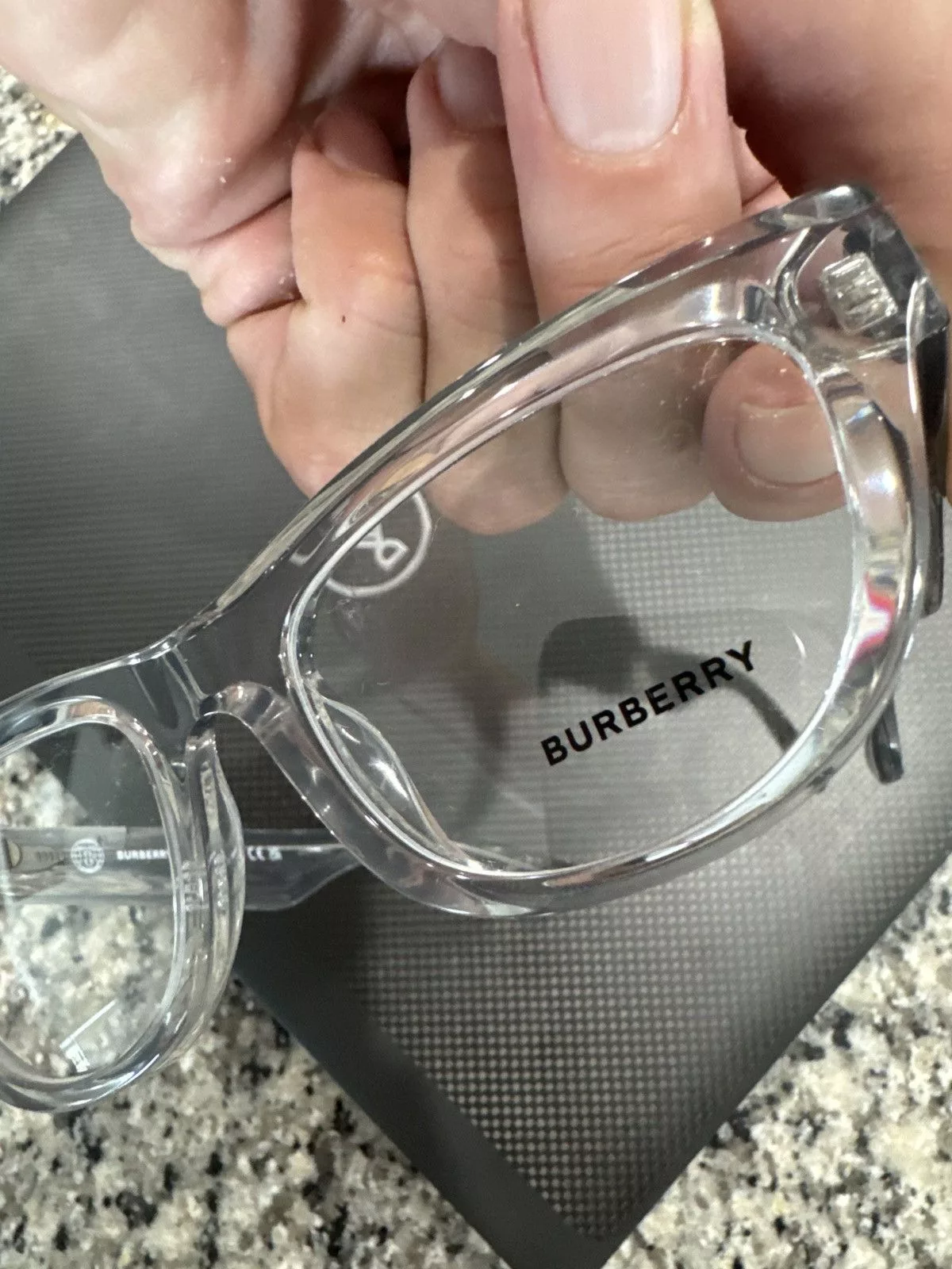 Burberry Glasses Burberry White