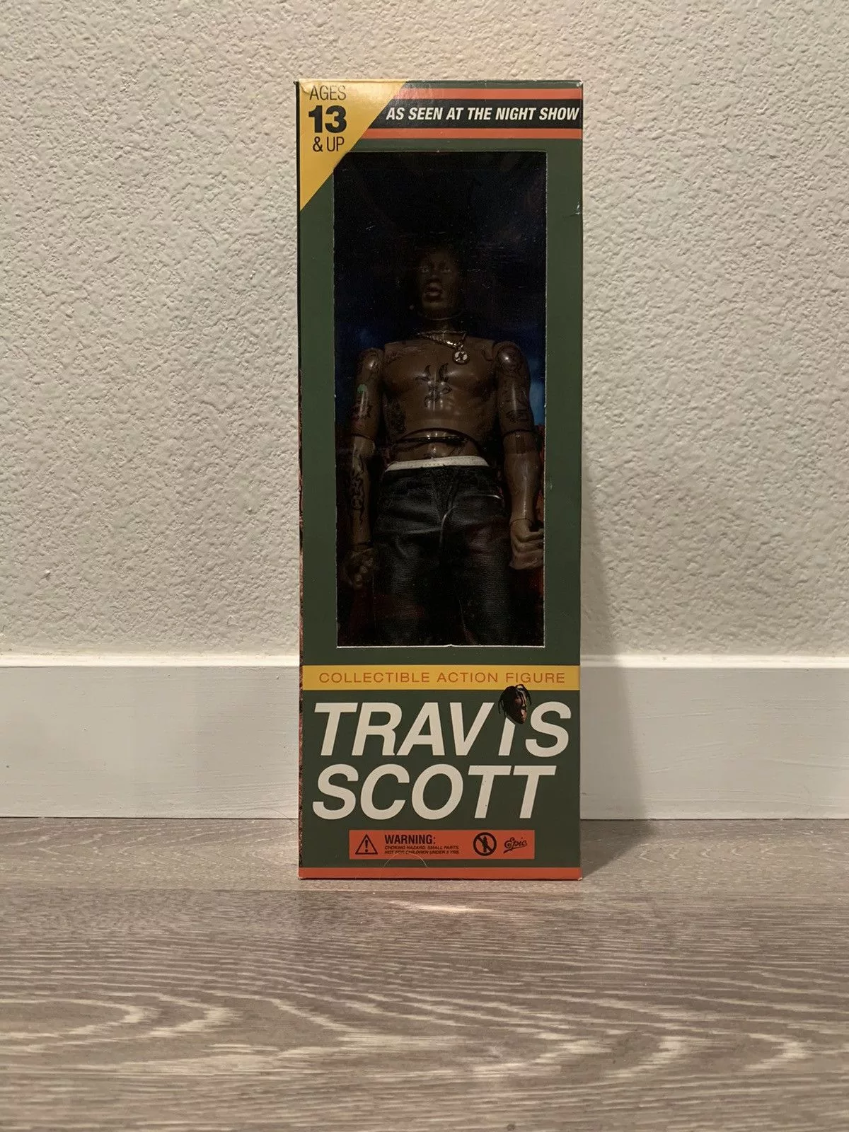 Travis Scott Miscellaneous TRAVIS SCOTT RODEO ACTION FIGURE Green