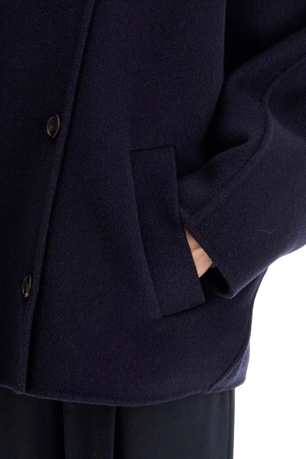 Brunello Cucinelli Coats BRUNELLO CUCINELLI Double-Breasted Wool And Cashmere Cab Multi