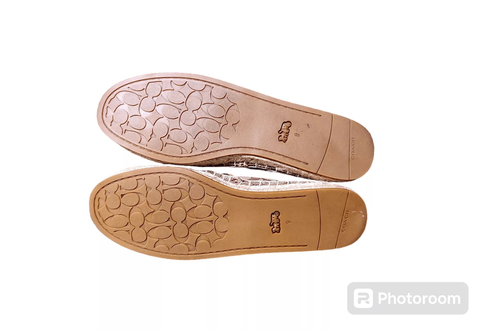 Coach Platforms Coach Carson Espadrille Khaki/Saddle Brown
