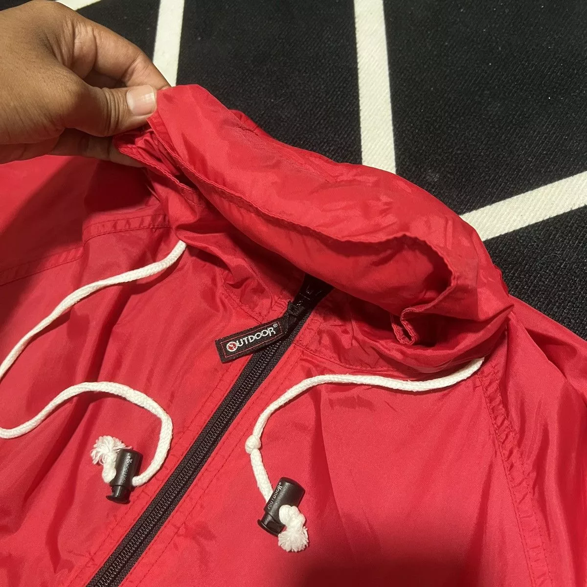 Weatherproof Light Jackets Weatherproof Outdoor Products Windbreaker Light Jacket Red Gorpcore