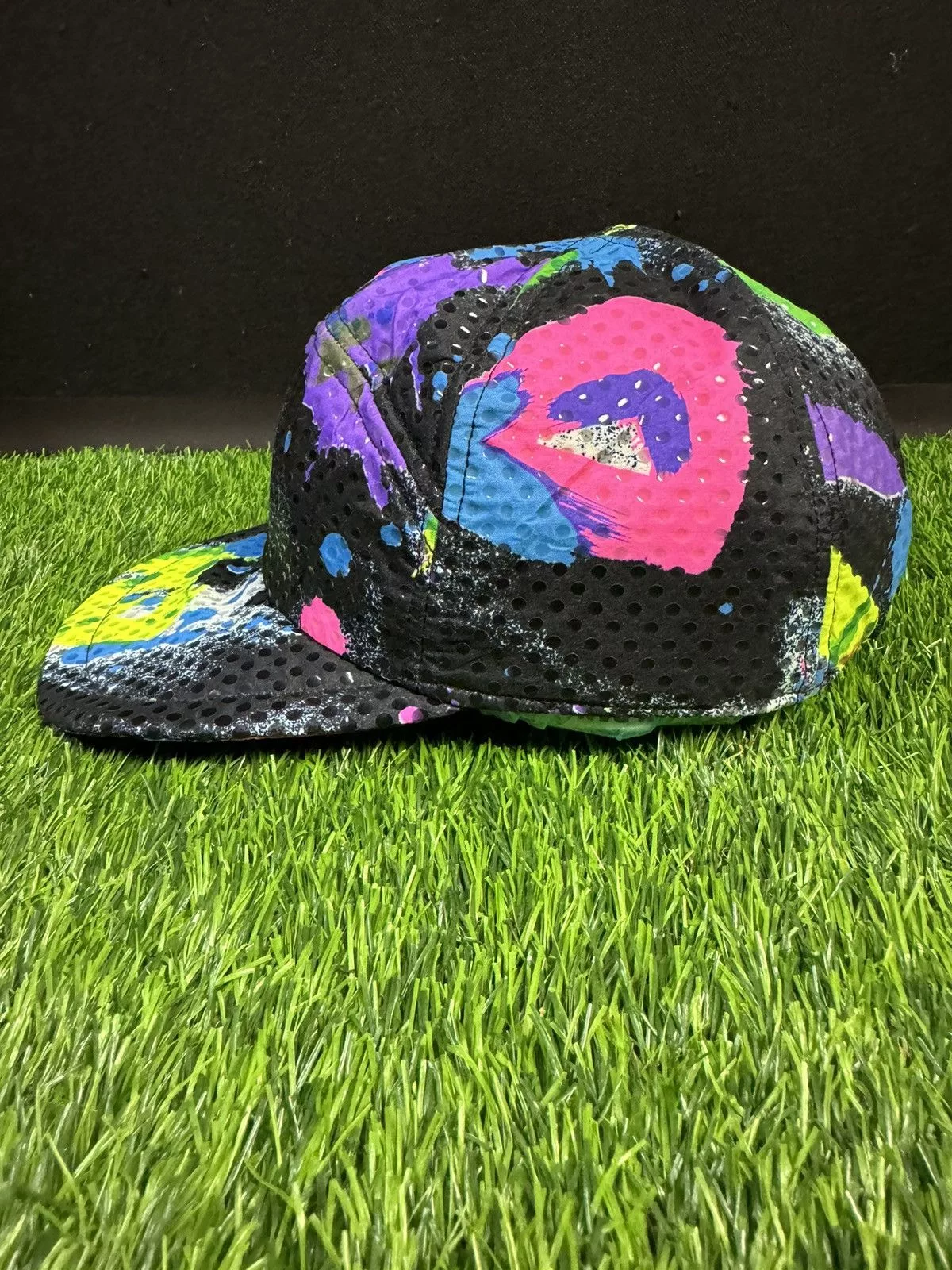Japanese Brand Hats Japanese Brand × Vintage vintage 90’ colourway full cap Multi Streetwear