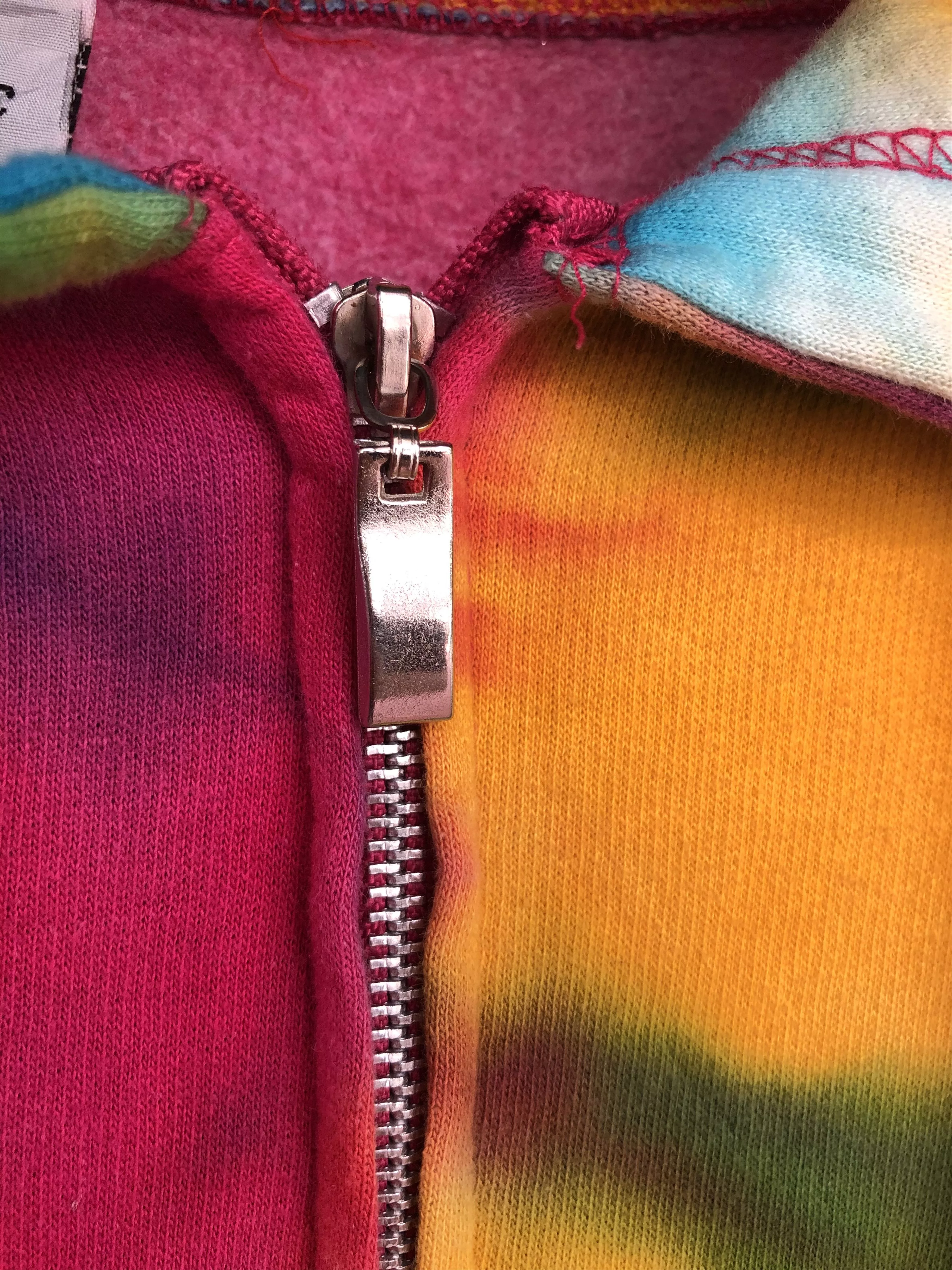 Vintage Sweaters Knitwear VINTAGE TIE DYE HOODED SWEATER Multi