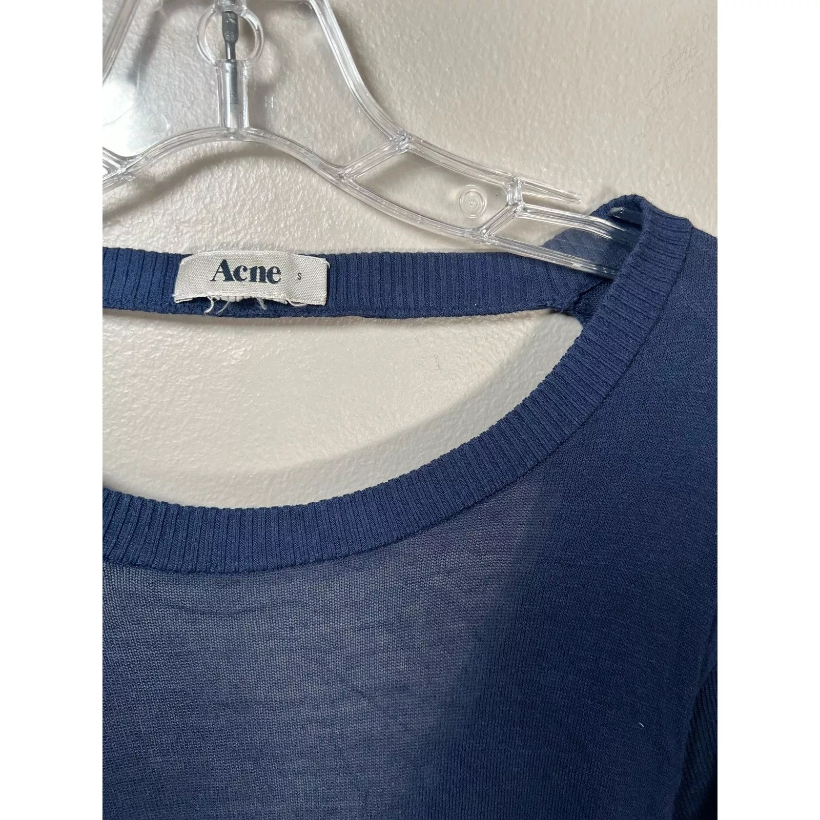 Acne Studios Midi Dresses Acne Studios Blano Swirl Tunic Dress size S Blue