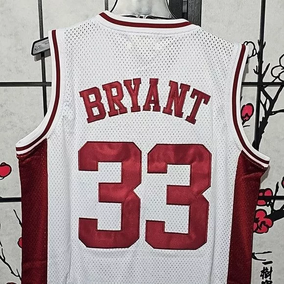 Other Jerseys Other Lower Merion‎ Kobe Bryant Basketball Jersey Medium NWT White Sportswear