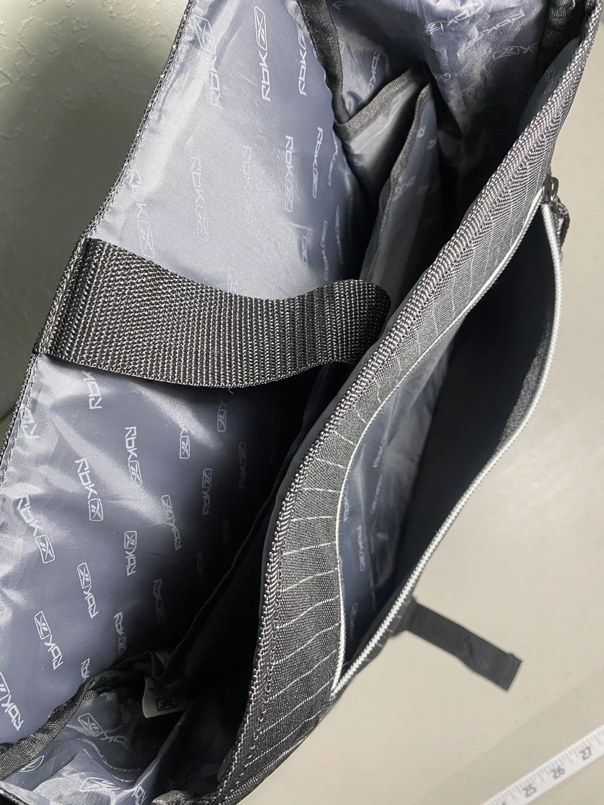 Reebok Bags Luggage Reebok Sling Bag Pin Stripe Black