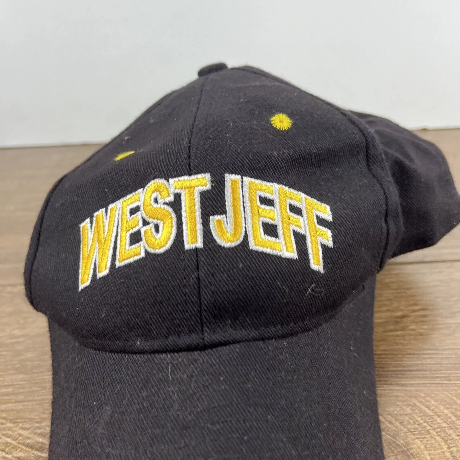 Other Hats Other West Jefferson Hat West Jeff Black Hat Snapback Adjustable A