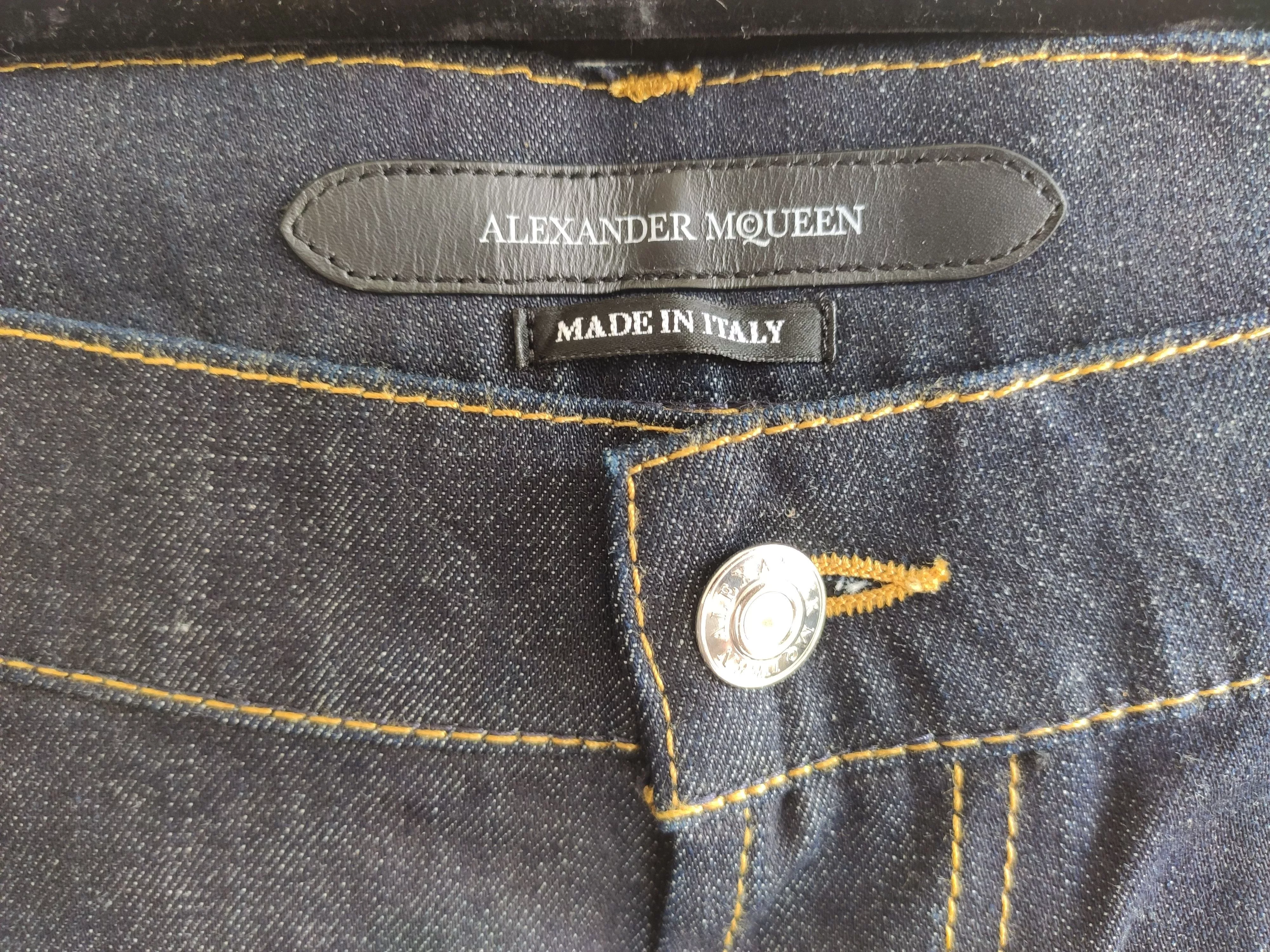 Alexander McQueen Denim Alexander McQueen Jeans Blue