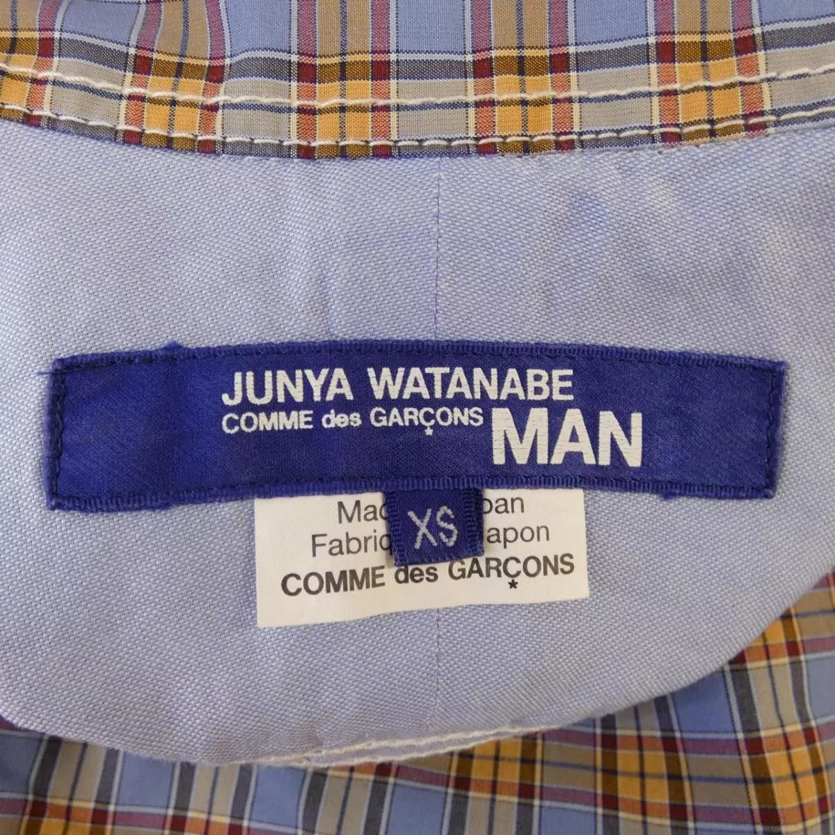 Junya Watanabe Shirts Button Ups Junya Watanabe Shirt Checkered Switch Long Sleeve Multicolor