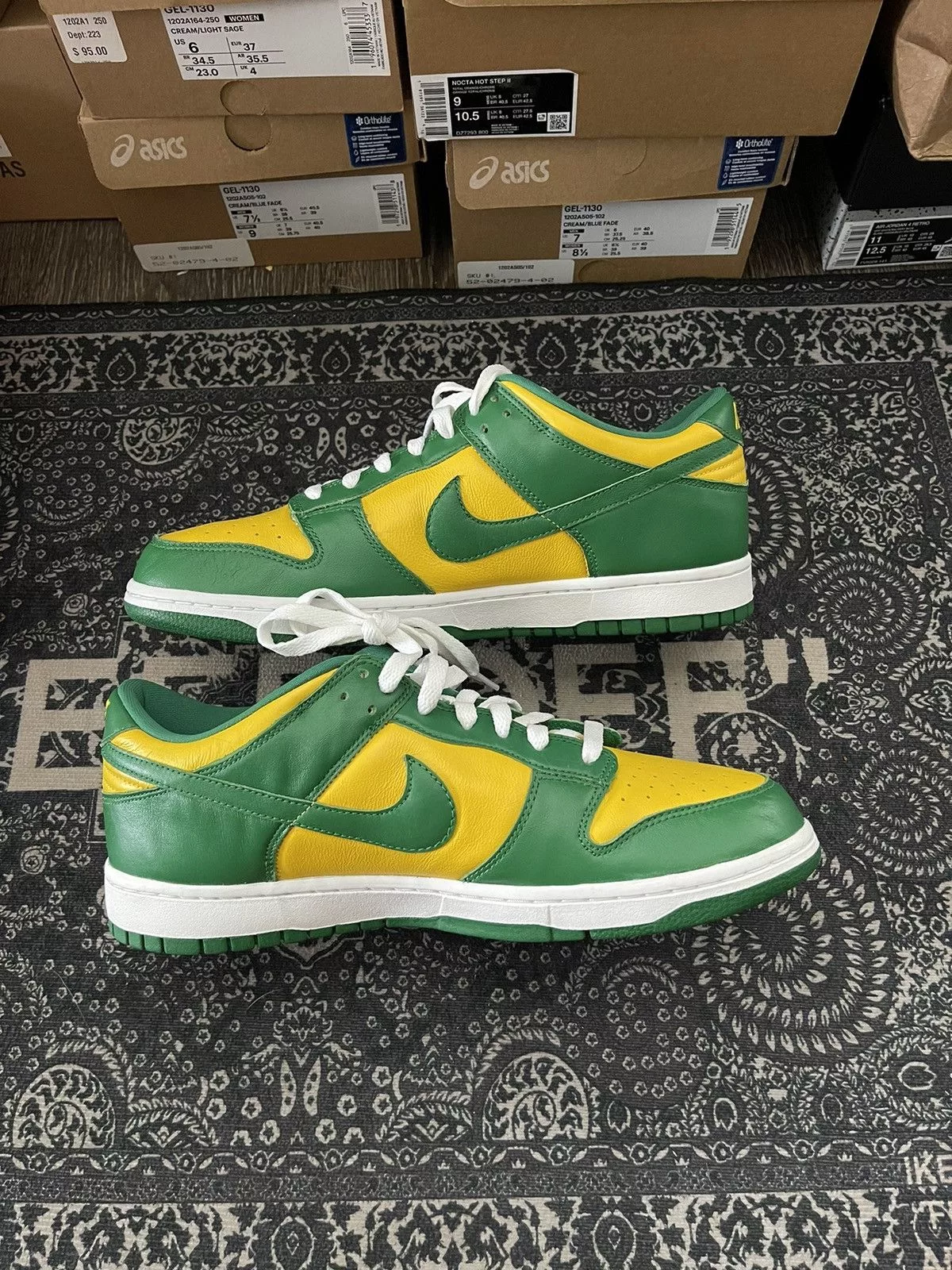 Nike Low Top Sneakers Nike Dunk Low ‘Brazil’ Green