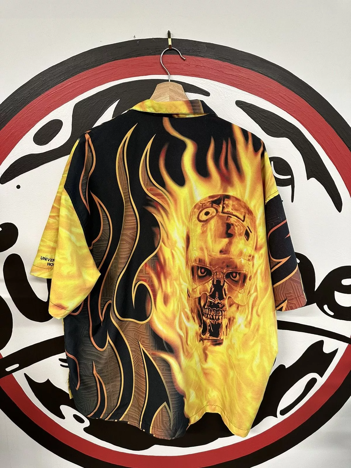 Universal Studios Shirts Button Ups Universal Studios × Vintage Vintage Y2K 00s Universal Studios Terminator 2 Button Up Multi Streetwear