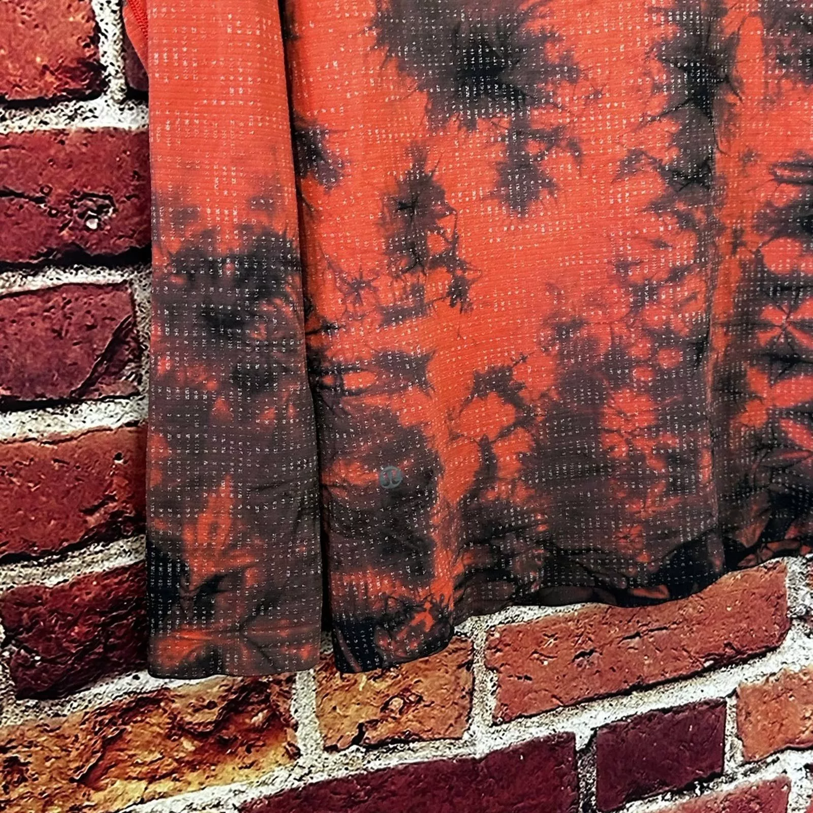 Lululemon Long Sleeve T Shirts LULULEMON Metal Vent Tech 1/2 Orange