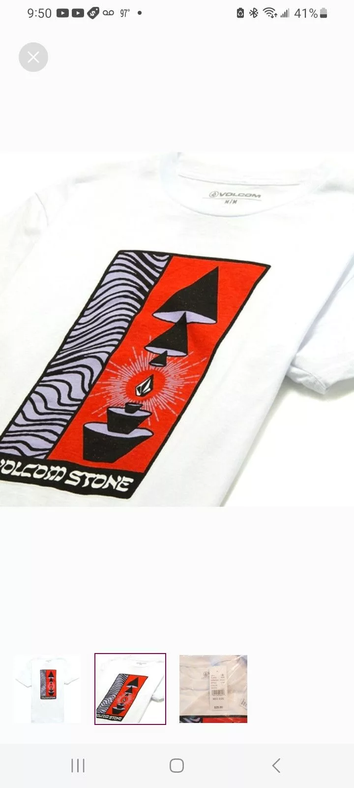 Volcom Short Sleeve T Shirts Volcom Within T-Shirt White