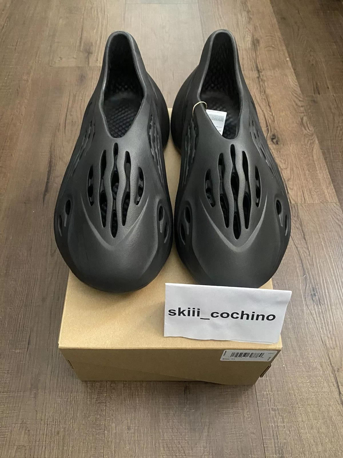 Adidas Slip Ons Adidas × Kanye West Adidas Yeezy Foam RNR Black