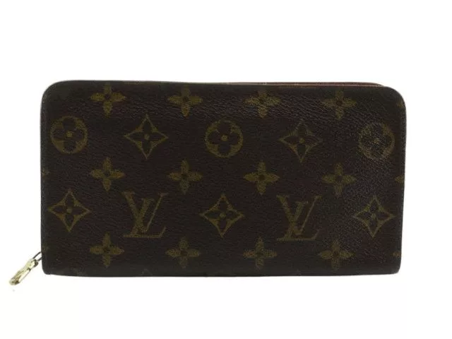 Louis Vuitton Wallets Louis Vuitton Monogram Canvas Vintage Zippy Brown Wallet