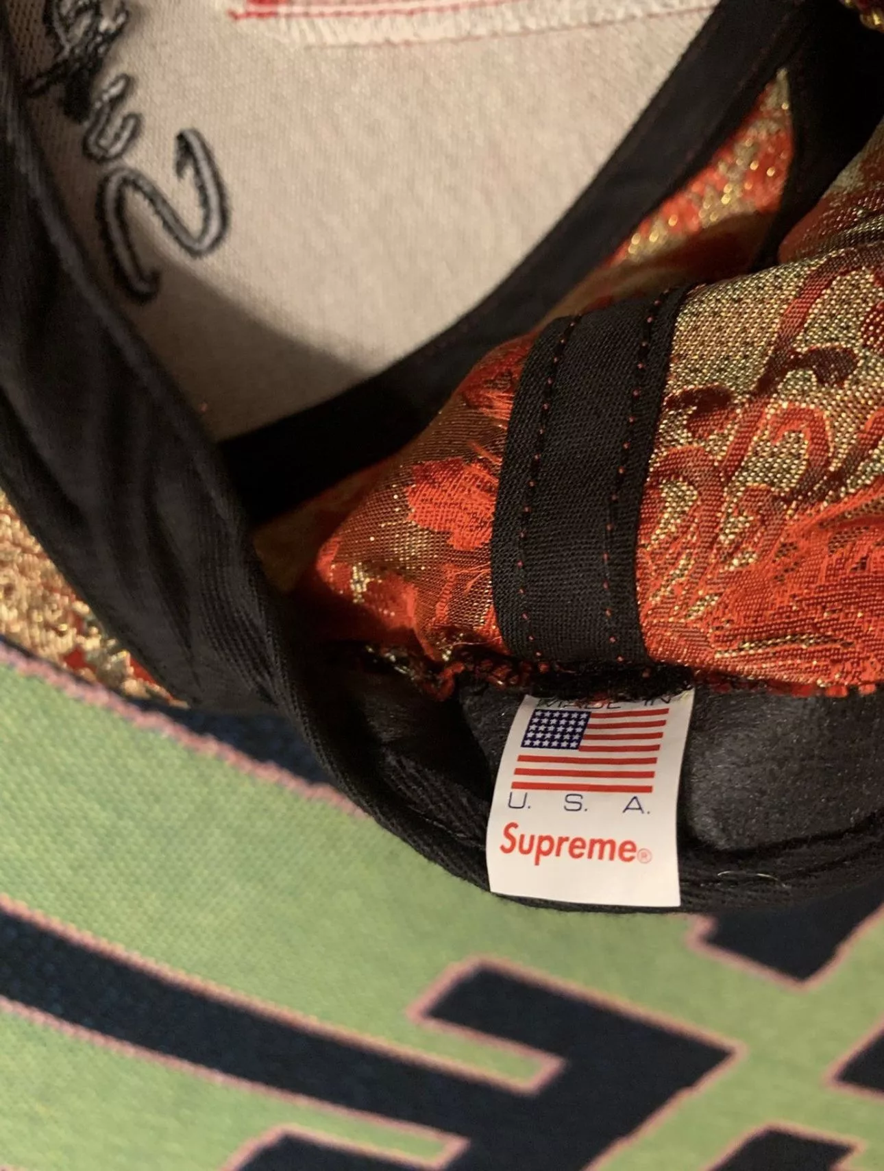 Supreme Supreme SS17 Supreme Eastern Floral red hat