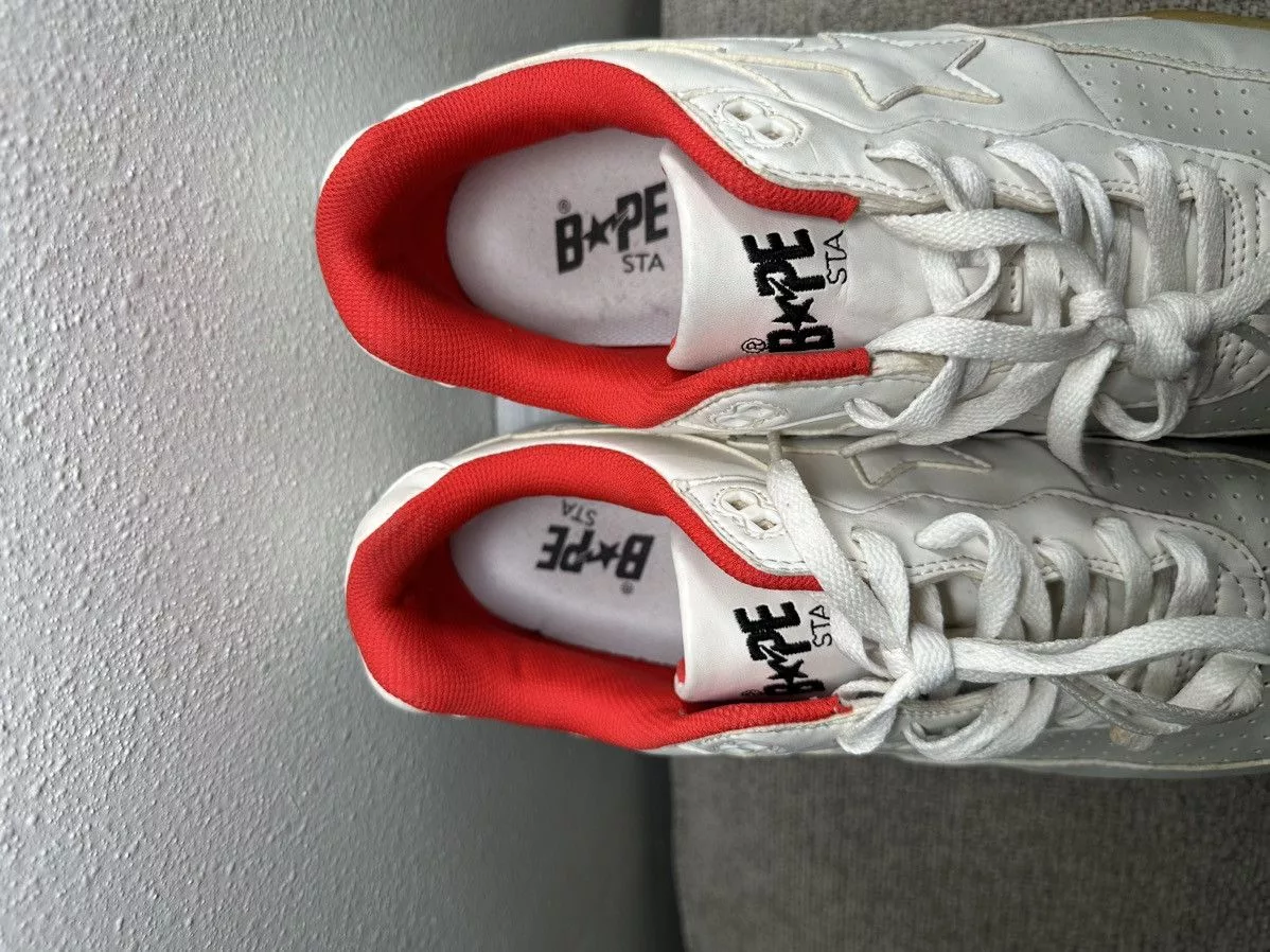 Bape Low Top Sneakers Bape Roadsta White (2016)