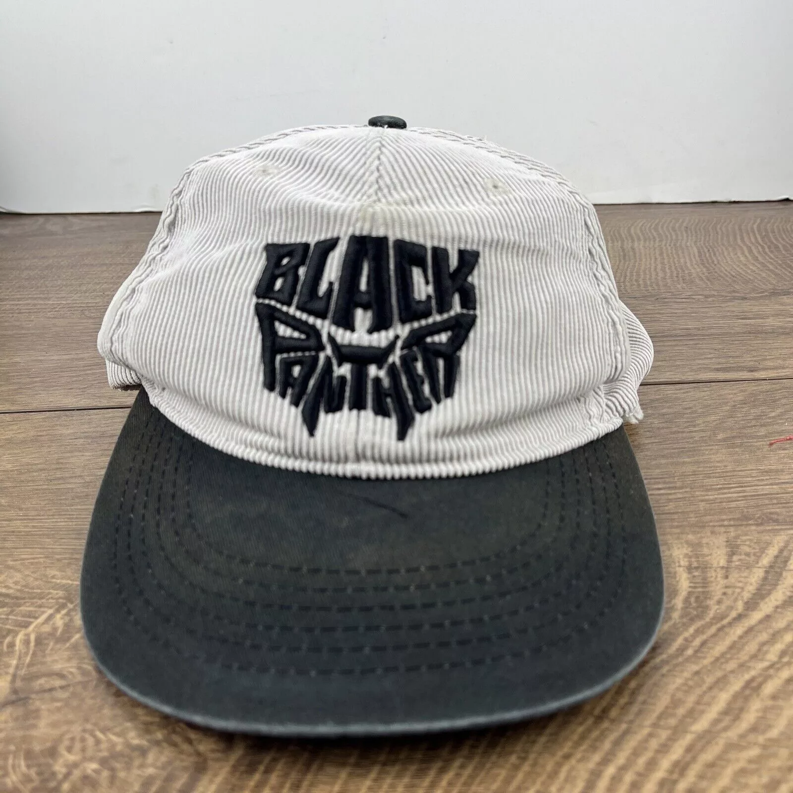 Other Hats Other Black Panther Hat Gray Hat Adjustable Adult Size Hat Gray Ca