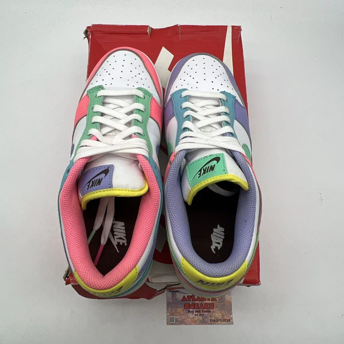Nike Low Top Sneakers Wmns Nike dunk low candy White