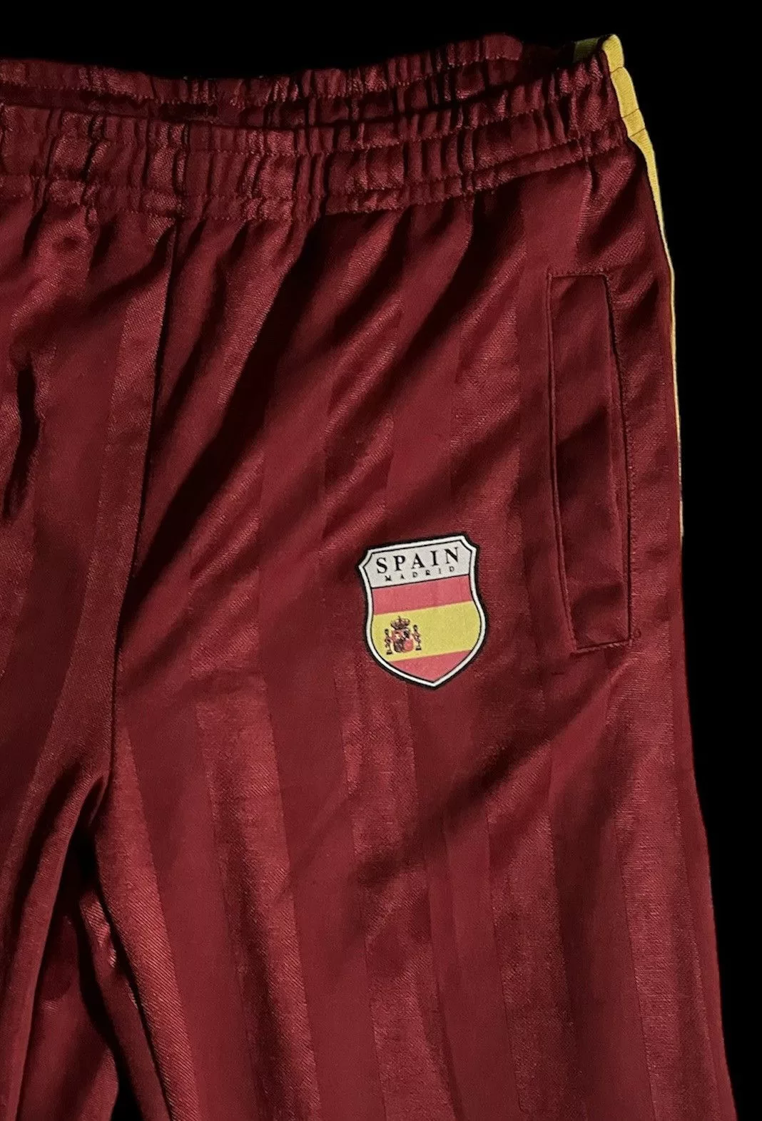 The Unbranded Brand Sweatpants Joggers The Unbranded Brand × Vintage Spain Logo Tracksuit Red Sportswear