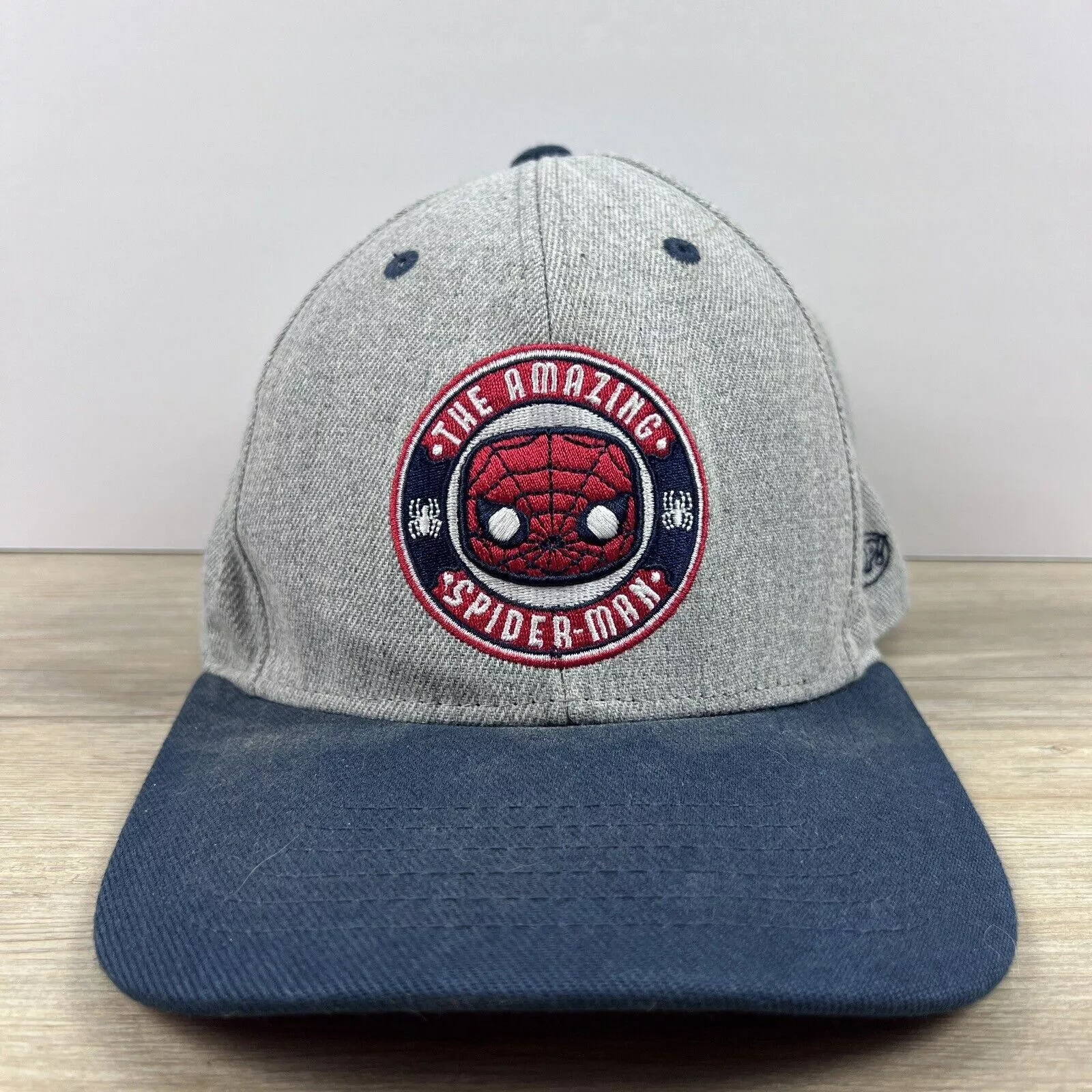 Other Hats Other Spiderman Hat Amazing Spiderman Snapback Hat Gray Adjustable