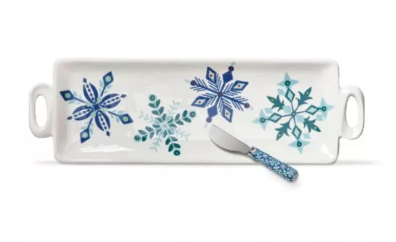 Alpine Glow Platter Spr S/2