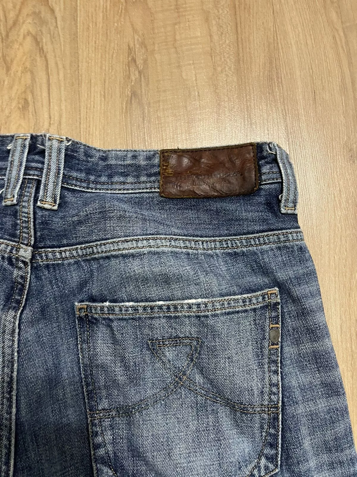 Ben Sherman Denim Ben Sherman Distressed denim Blue