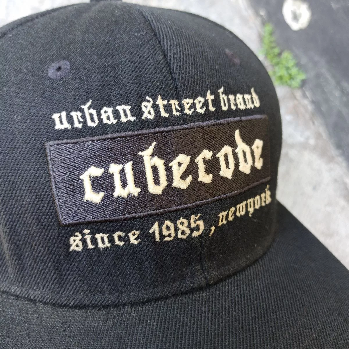 Hypebeast Hats Hypebeast Sick cubecode snapback hat Black