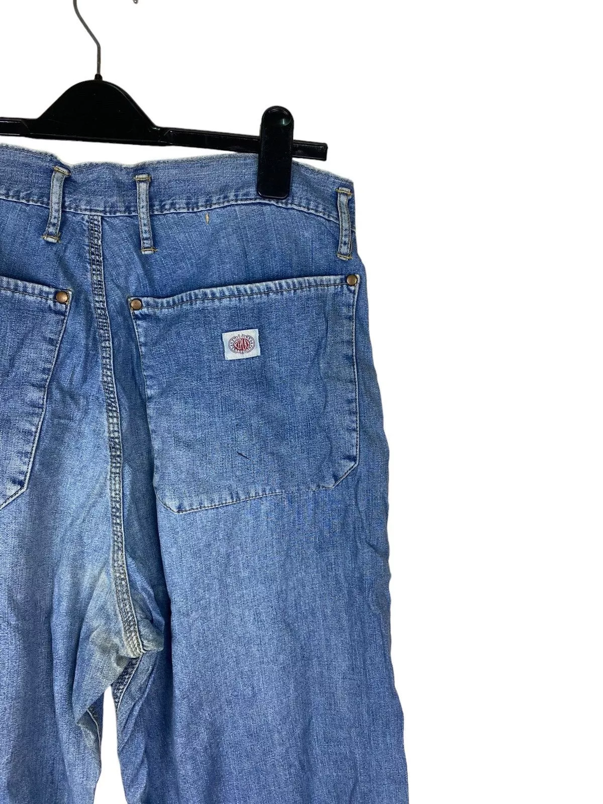 Replay Denim Vintage Denim Replay Patches Logo Blue