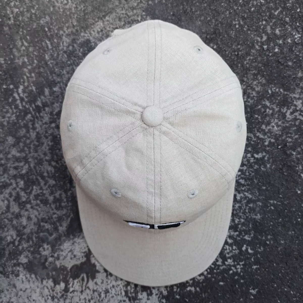 Other Hats Other Vintage 100% catton initials RB roller Blade cap White
