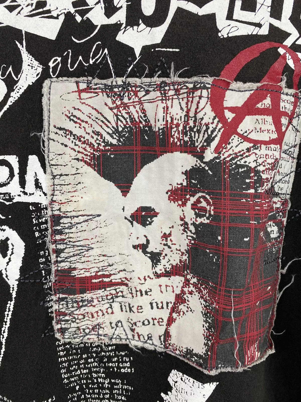 Billabong Short Sleeve T Shirts Billabong × Seditionaries Billabong Anarchy Punk T-shirt Black
