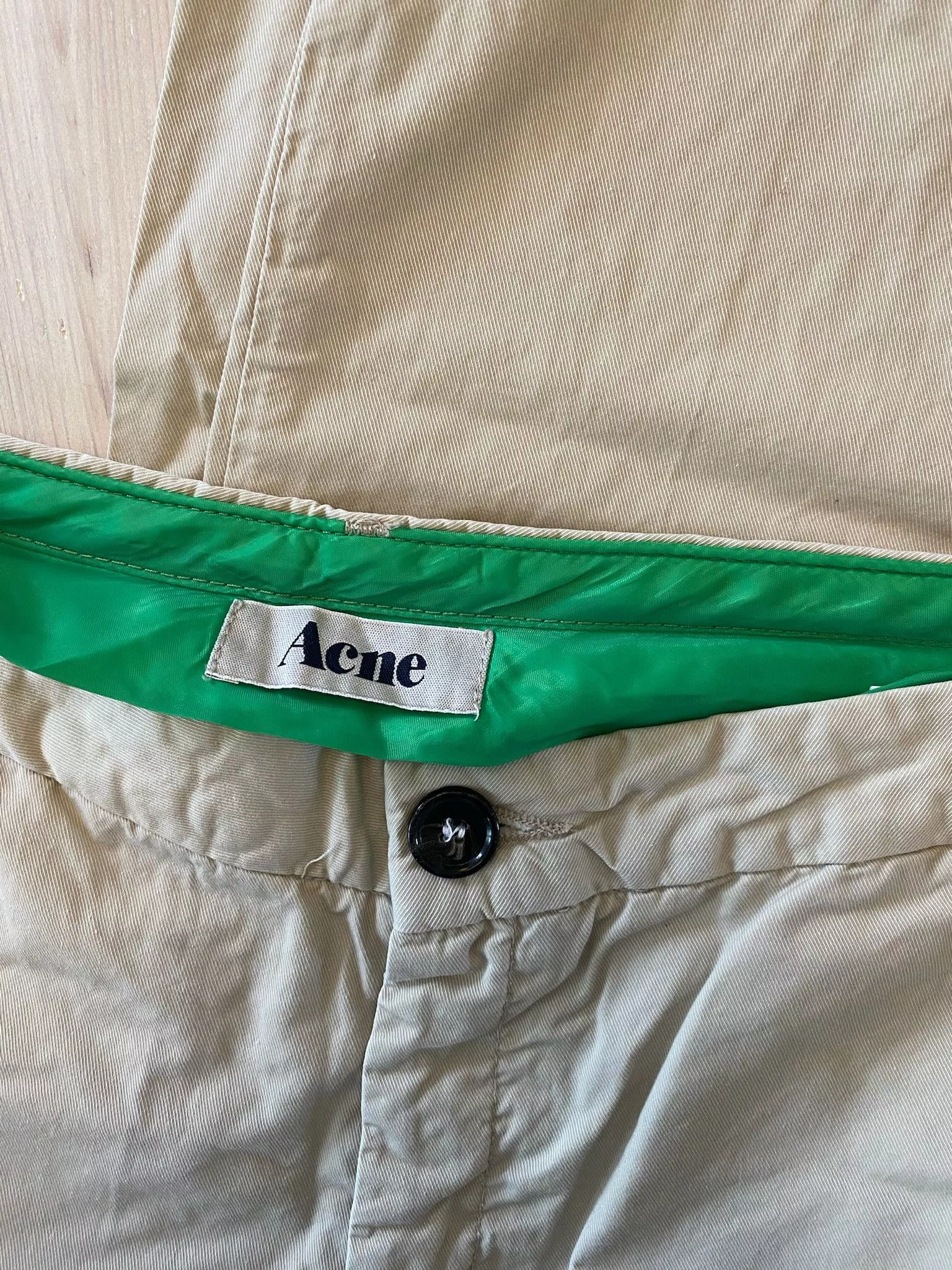 Acne Studios Casual Pants Acne Studios Chinos Beige
