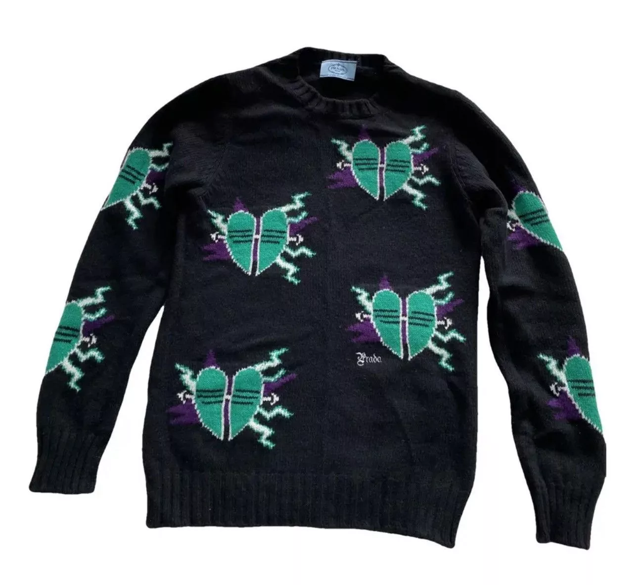 Prada Sweaters Knitwear Prada wool sweater Black