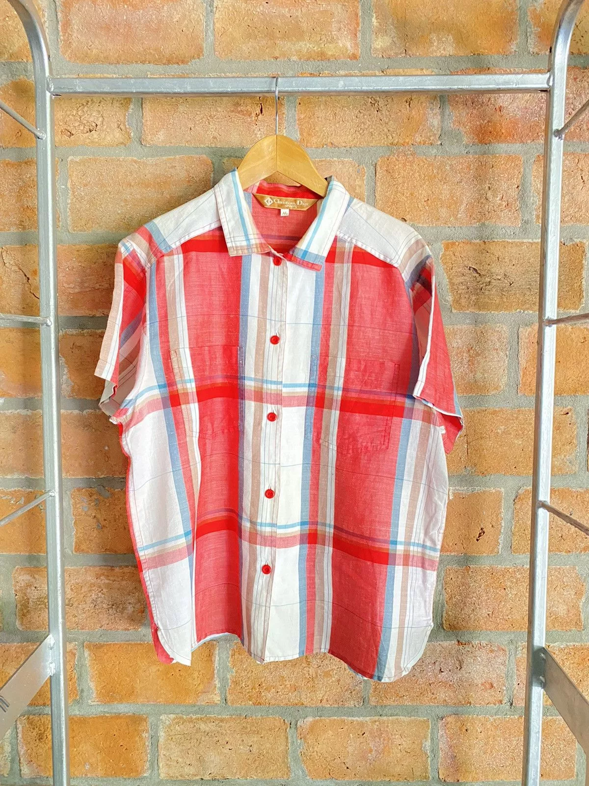 Dior Button Ups Christian Dior shirt Red