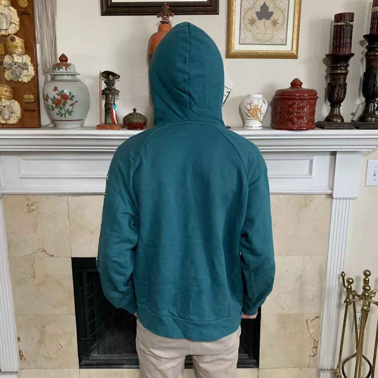 Second/Layer Sweatshirts Hoodies Second/Layer Logo Hoodie Green