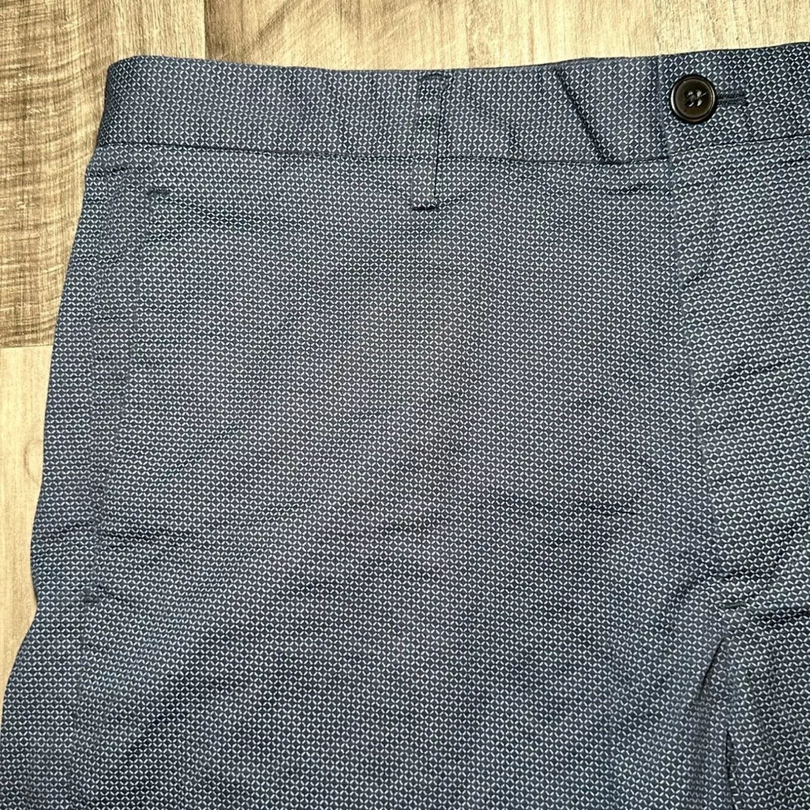 Theory Shorts Theory Flat Front Stretch Shorts - 34 Blue