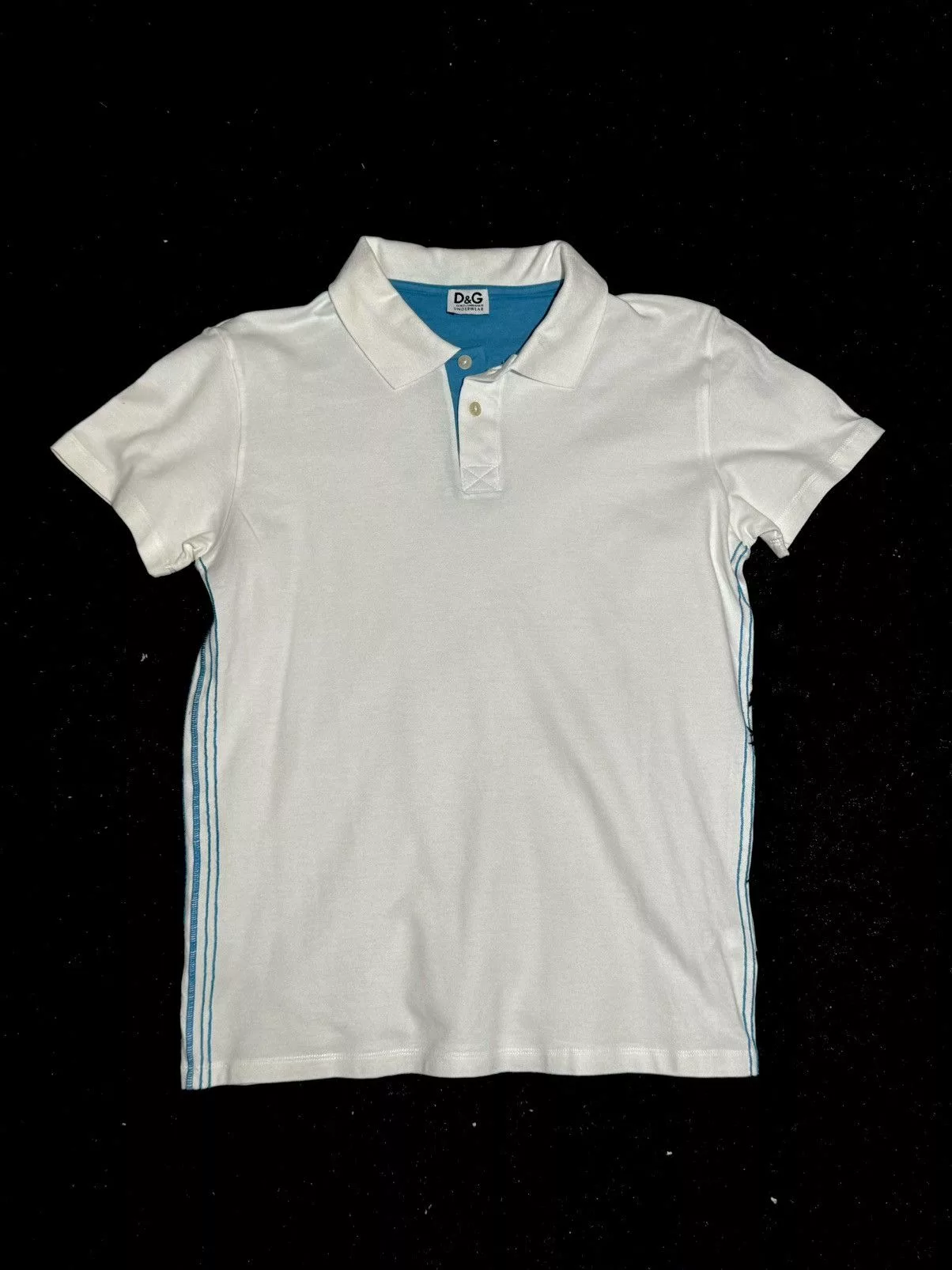 Dolce & Gabbana Polos Dolce & Gabbana Golf Shirt White