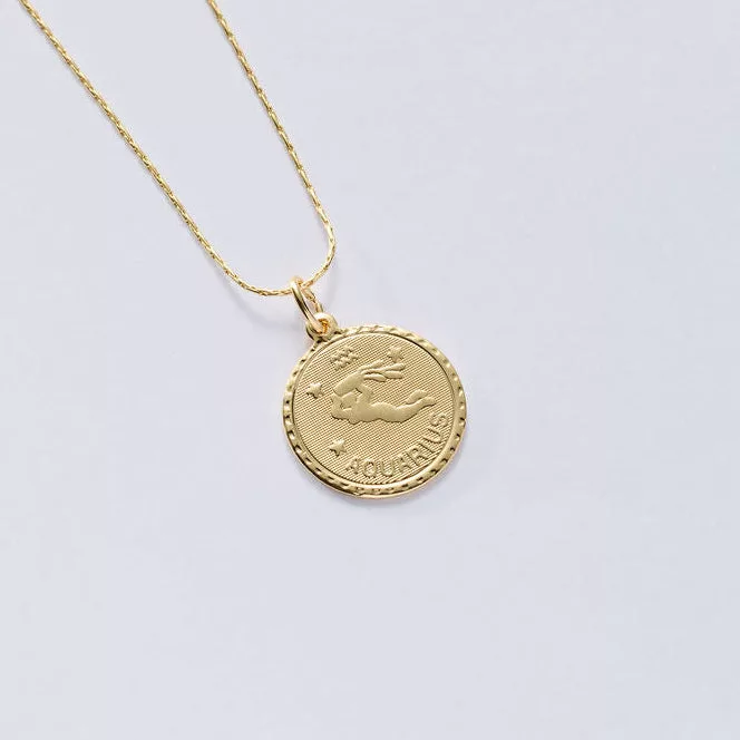 Zodiac Expandable Chain Necklace